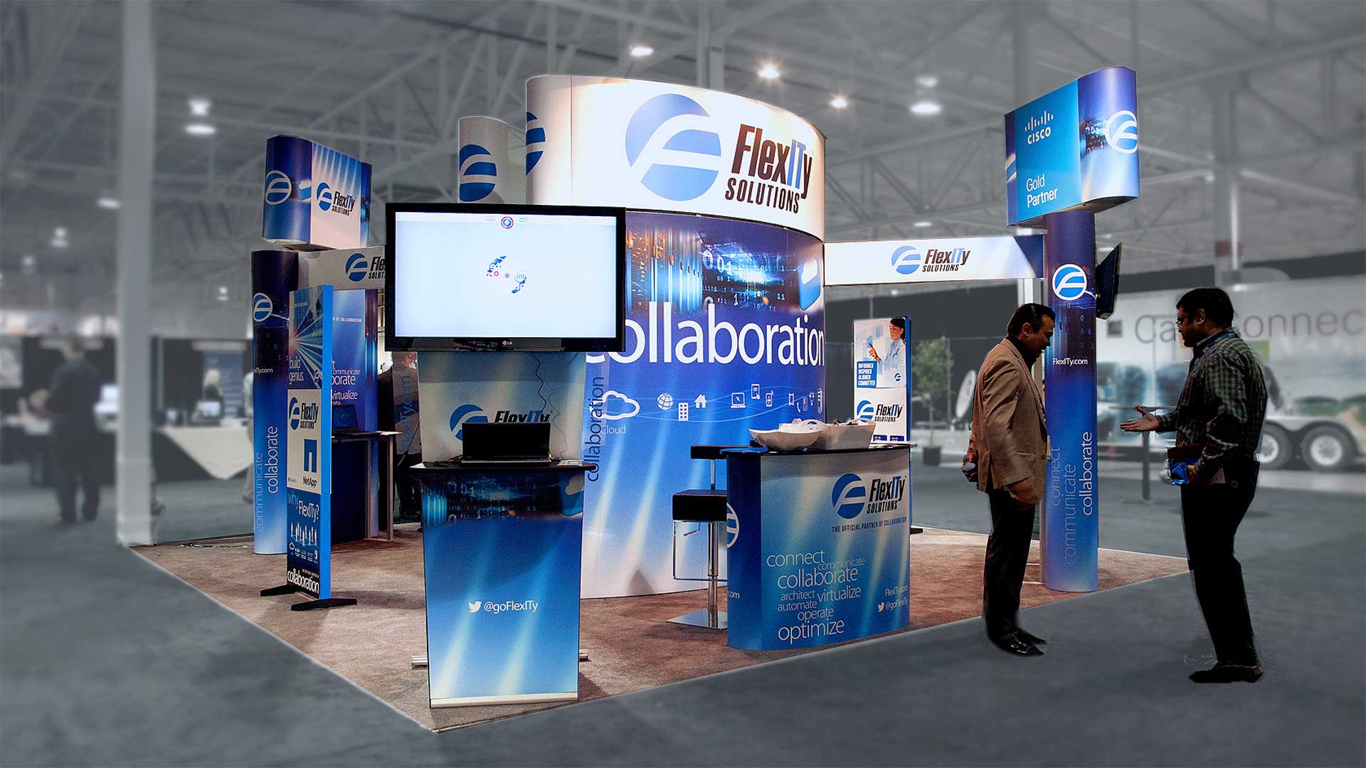All of our display solutions are designed to make your brand and products stand out!